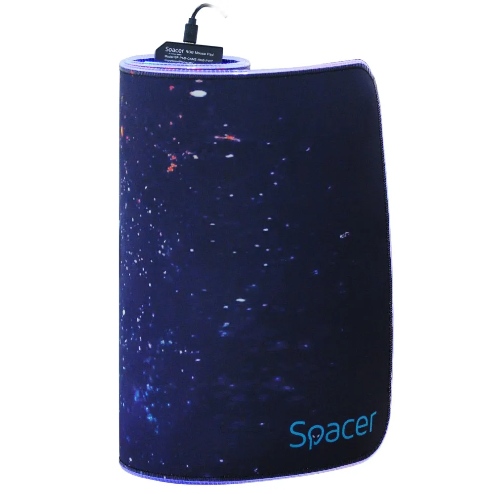 Mousepad rgb spacer gaming cauciuc si material textil 900 x 300 x 3 mm 1.8 m lungime cablu imagine sp-pad-game-rgb-pict Spacer -