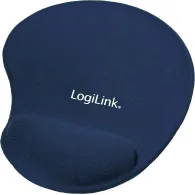 Mousepad logilink cauciuc si gel 300 x 220 x 3 mm albastru id0027b Logilink - 1