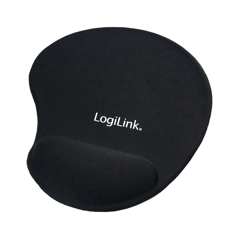 Mousepad logilink cauciuc si gel 300 x 220 x 3 mm negru id0027 Logilink - 1