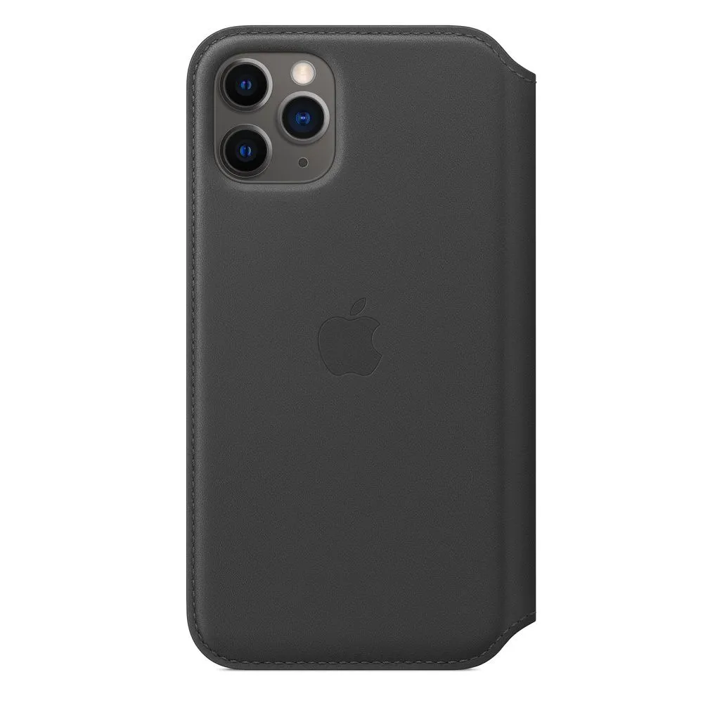 Apple iphone x leather folio - black mqrv2zm/a Apple - 1