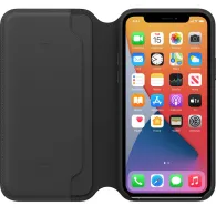 Apple iphone x leather folio - black mqrv2zm/a Apple - 1