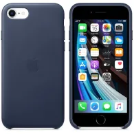 Apple iphone se2 leather case - midnight blue mxyn2zm/a Apple - 1