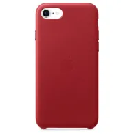 Apple iphone se2 leather case - (product)red mxyl2zm/a Apple - 1