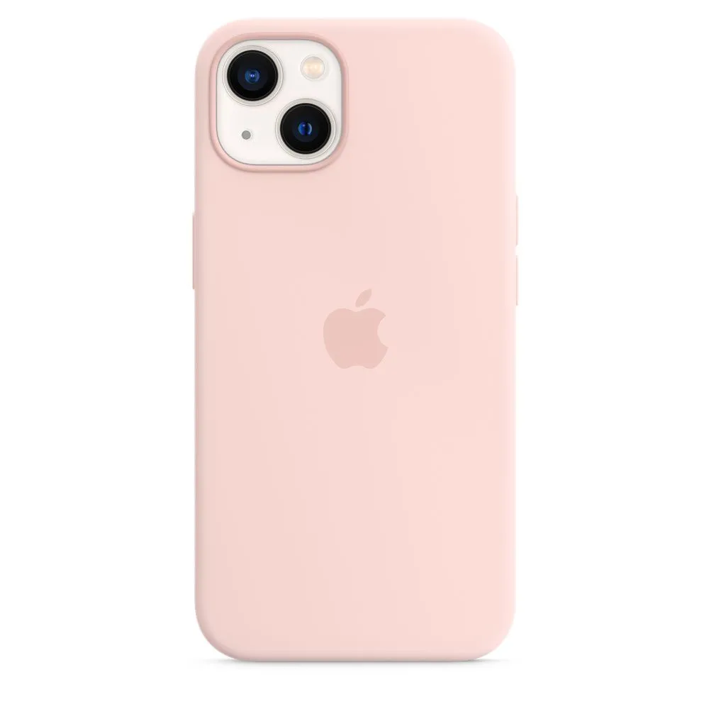 Apple iphone 13 silicone case with magsafe - chalk pink mm283zm/a Apple - 1