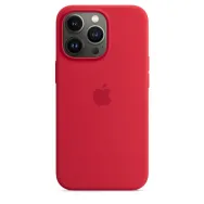 Apple iphone 13 pro silicone case with magsafe - (product)red mm2l3zm/a Apple - 1