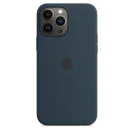 Apple iphone 13 pro max silicone case with magsafe - abyss blue mm2t3zm/a Apple - 1