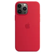 Apple iphone 13 pro max silicone case with magsafe - (product)red mm2v3zm/a Apple - 1