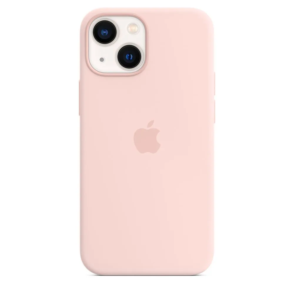 Apple iphone 13 mini silicone case with magsafe - chalk pink mm203zm/a Apple - 1