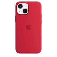 Apple iphone 13 mini silicone case with magsafe - (product)red mm233zm/a Apple - 1