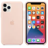 Apple iphone 11 pro silicone case - pink sand mwym2zm/a Apple - 1