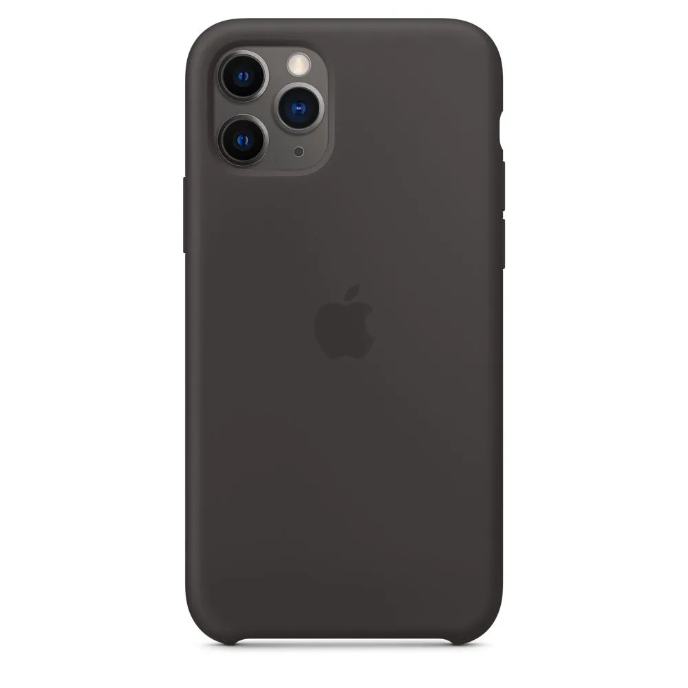 Apple iphone 11 pro silicone case - black mwyn2zm/a Apple - 1