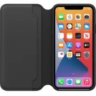 Apple iphone 11 pro max leather folio - black mx082zm/a Apple - 1