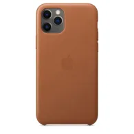 Apple iphone 11 pro leather case - saddle brown mwyd2zm/a Apple - 1