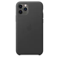 Apple iphone 11 pro leather case - black mwye2zm/a Apple - 1