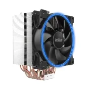 Cooler  pccooler skt. universal racire cu aer vent. 120 mm x 1 1800 rpm blue led gi-h58u corona b (include tv 3.5 lei) Pccooler 