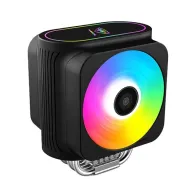Cooler  pccooler skt. universal racire cu aer vent. 120 mm x 2 2000 rpm led rgb gi-d66a halo frgb (include tv 10 lei) Pccooler -