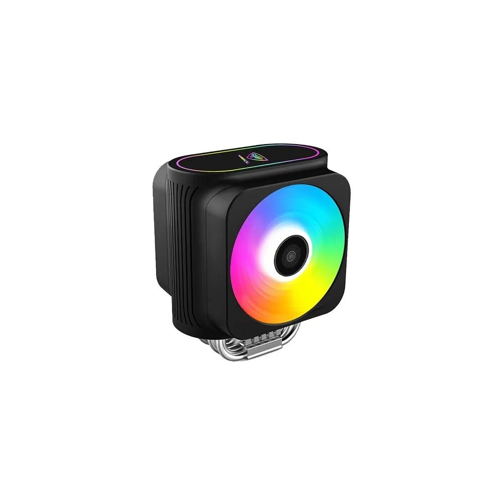 Cooler  pccooler skt. universal racire cu aer vent. 120 mm x 2 2000 rpm led rgb gi-d66a halo frgb (include tv 10 lei) Pccooler -
