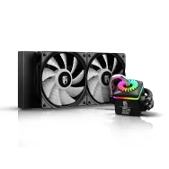 Cooler  deepcool skt. universal racire cu lichid vent. 120 mm x 2 1800 rpm led rgb captain 240 pro v2 (include tv 1.75 lei) Deep