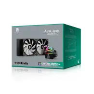 Cooler  deepcool skt. universal racire cu lichid vent. 120 mm x 2 1800 rpm led rgb captain 240 pro v2 (include tv 1.75 lei) Deep