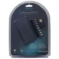 Alimentator notebook universal ac-dc spacer 96w - compatibil cu majoritatea nb 9 tipuri de mufe protectie suplimentara dc12/1 Sp