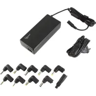 Alimentator notebook universal ac-dc gembird 90w - tensiuni 15v/16v/18v/19v/19.5v/20v dc la 4.5 a max protectie la supratensi Ge