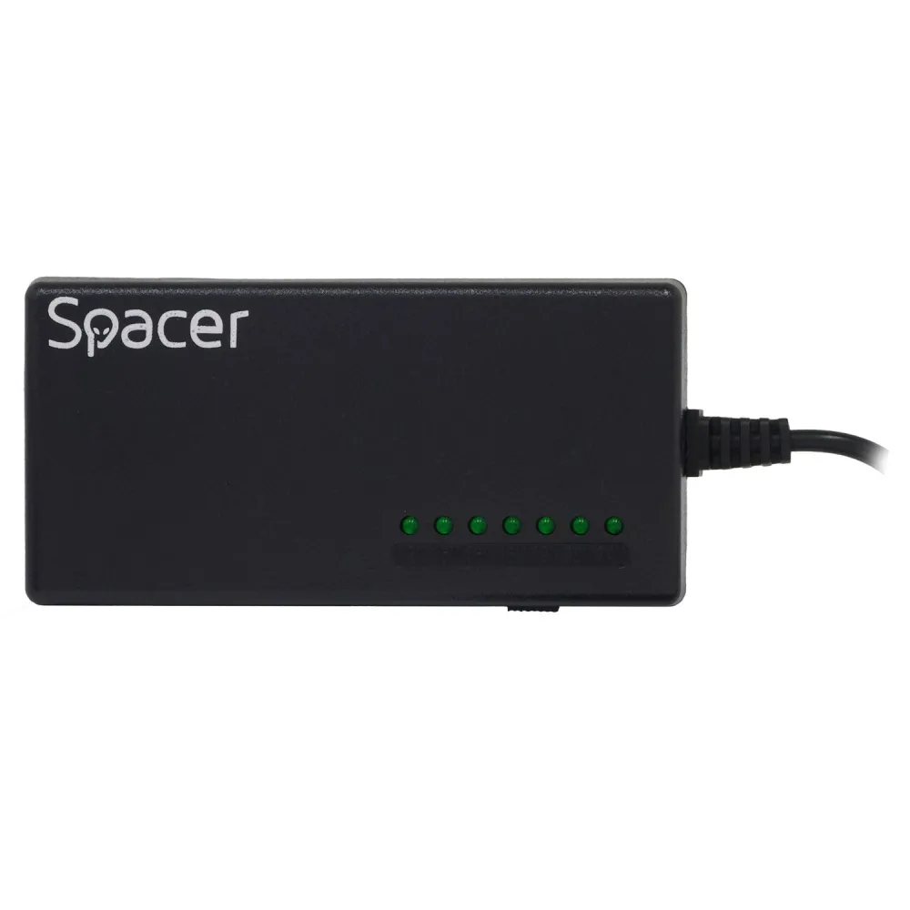 Alimentator notebook universal ac-dc spacer 96w - compatibil cu majoritatea nb 9 tipuri de mufe dc12/16/18/19/20/24v spal-lap Sp