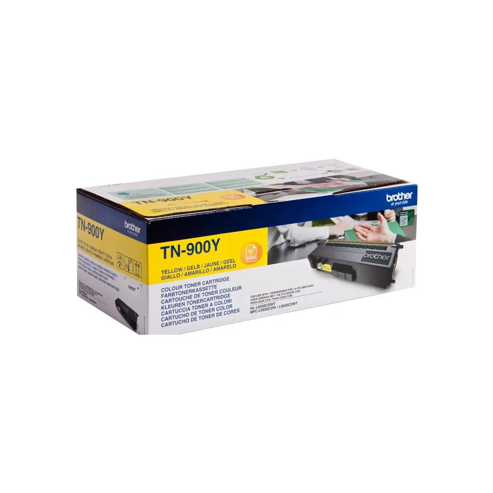 Toner  Brother TN-900Y  Yellow Brother - 1