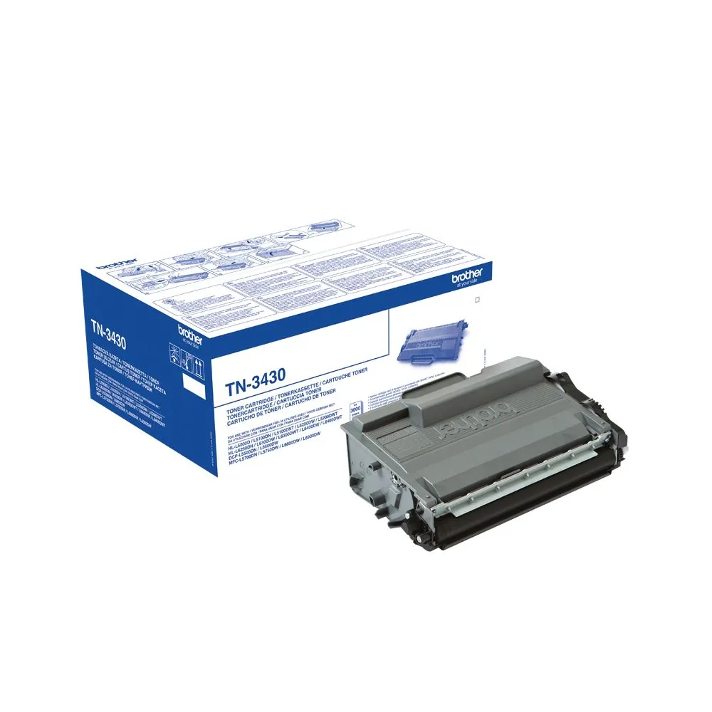 Toner  Brother TN-3430 Black Brother - 1
