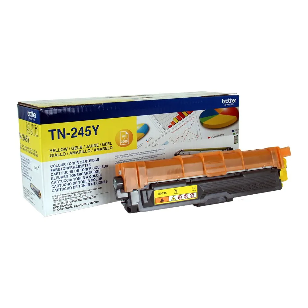 Toner  Brother TN-245Y Yellow Brother - 1