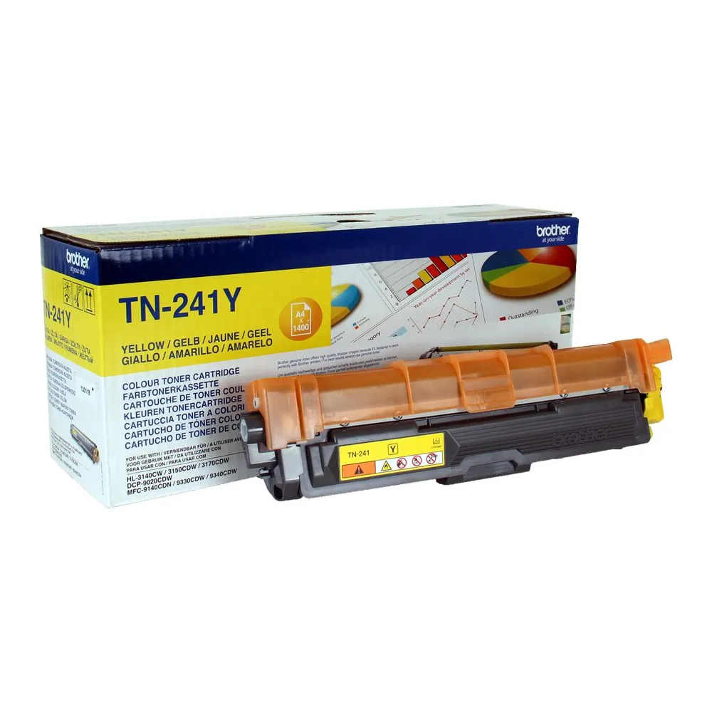 Toner  Brother TN-241Y Yellow Brother - 1