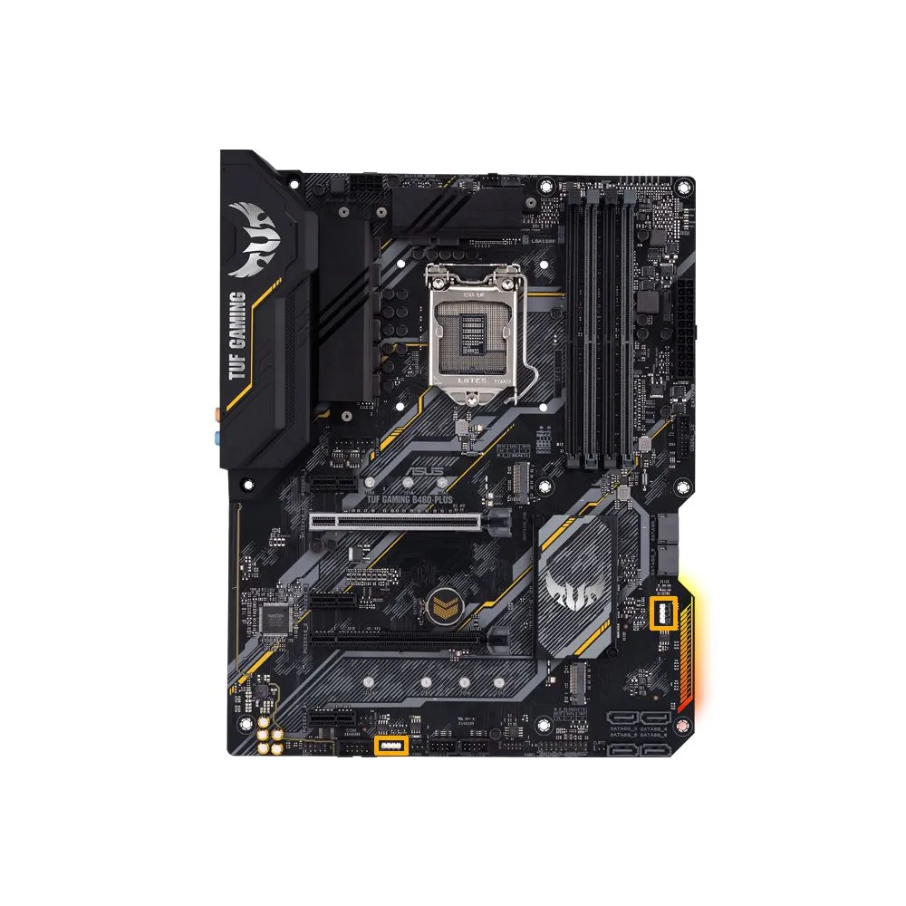 ASUS TUF GAMING B460-PLUS Intel B460 LGA 1200 ATX Asus - 1