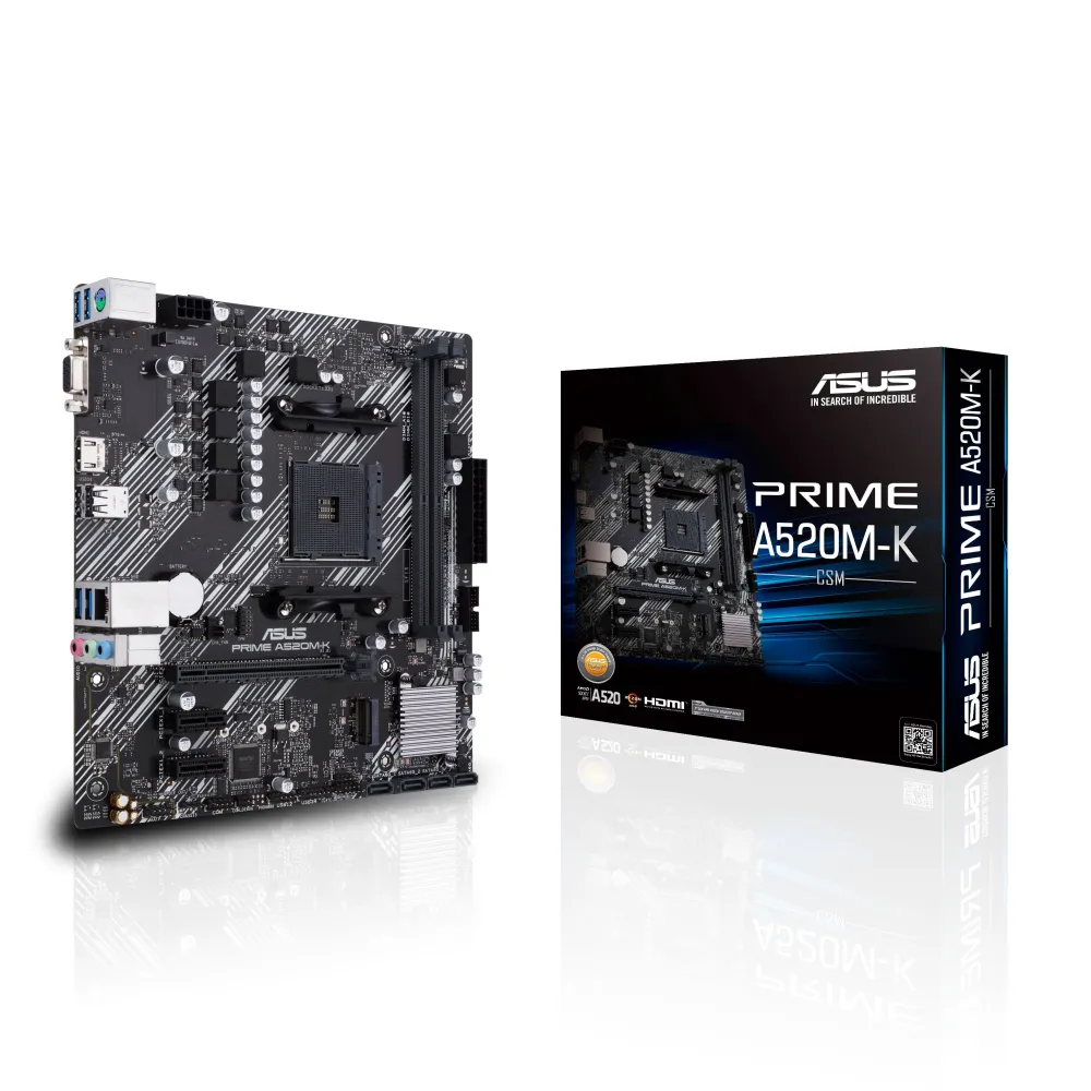 Placa de baza ASUS Prime A520M-K Asus - 6