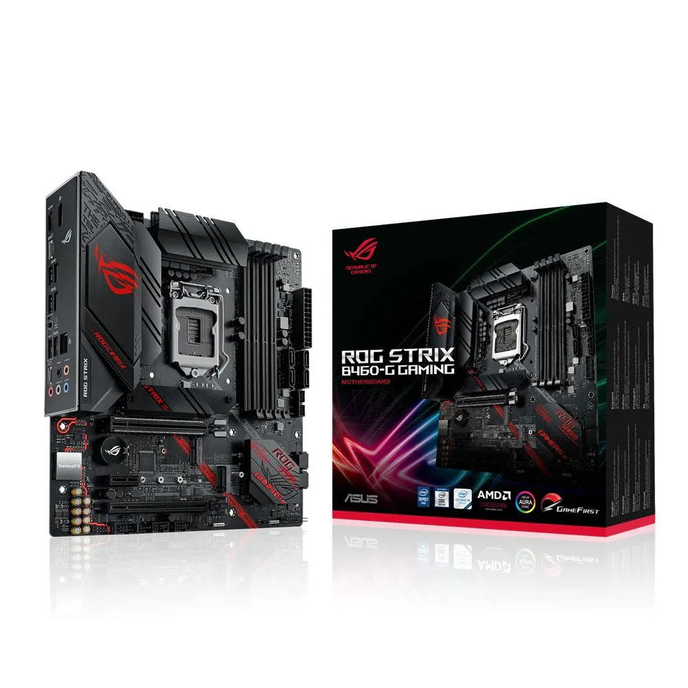ASUS ROG STRIX B460-G GAMING Intel B460 micro-ATX Asus - 1
