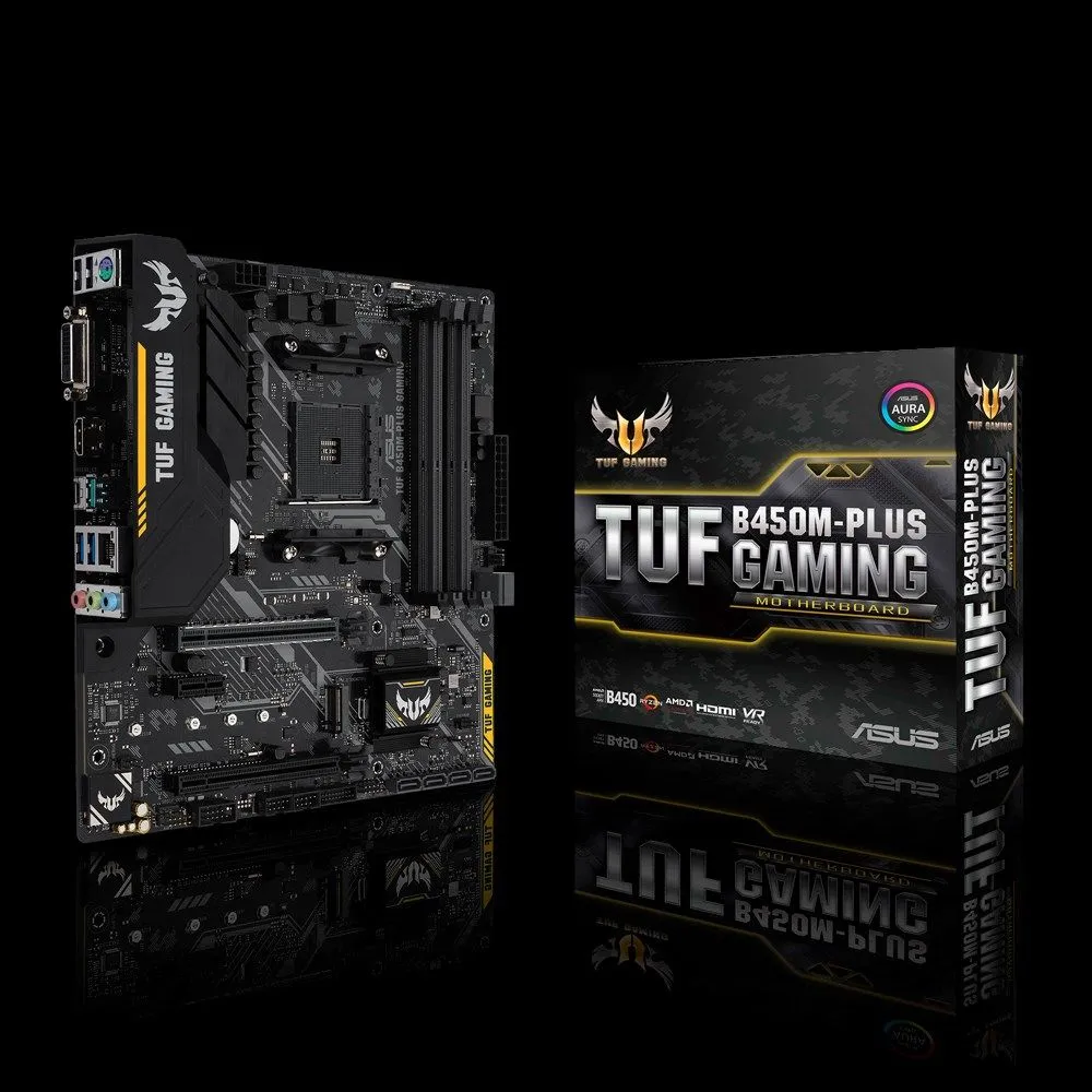 ASUS TUF B450M-PLUS GAMING AMD B450 Mufă AM4 micro-ATX Asus - 1