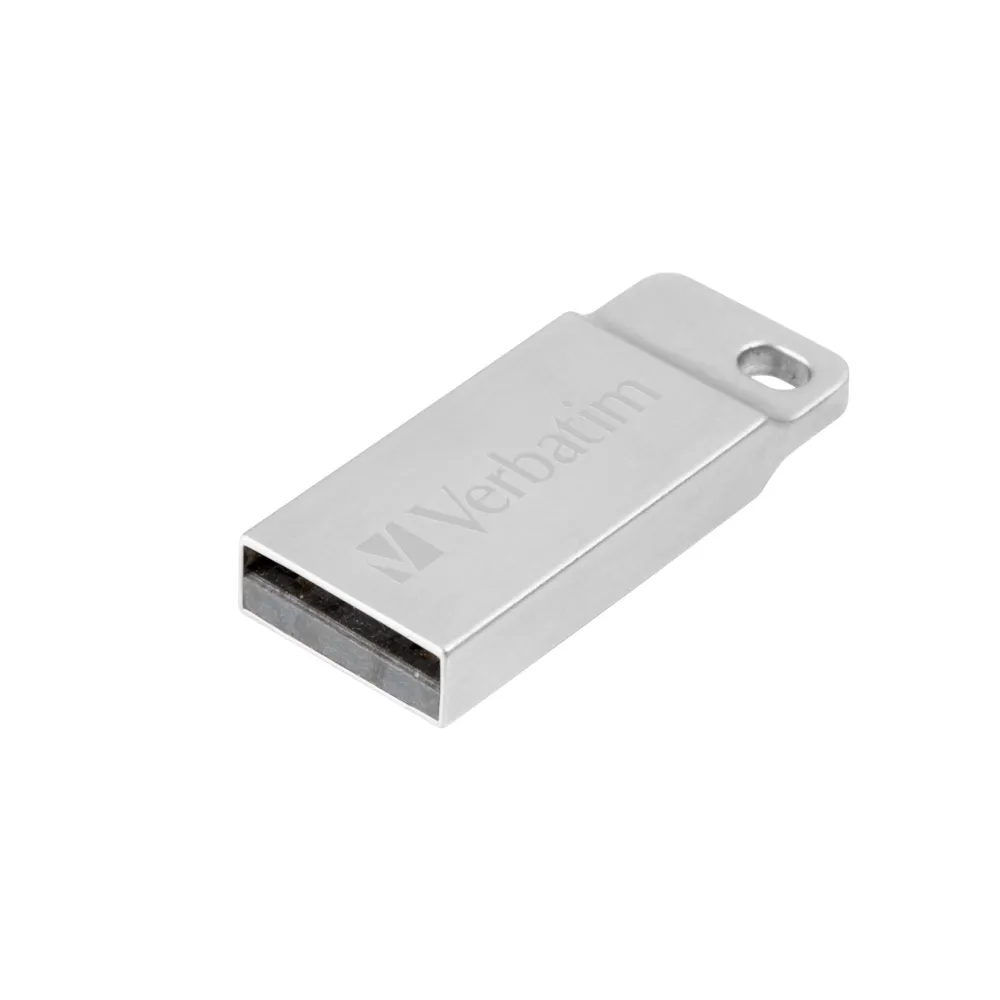Verbatim Metal Executive memorii flash USB 32 Giga Bites USB Tip-A 2.0 Argint Verbatim - 1