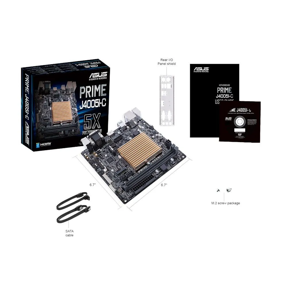 Placa de baza ASUS PRIME J4005I-C Asus - 5