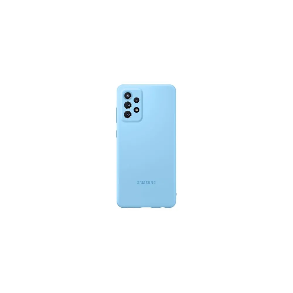 Samsung A72 Silicone Cover Blue carcasă pentru telefon mobil 17 cm (6.7") Copertă Albastru Samsung - 1