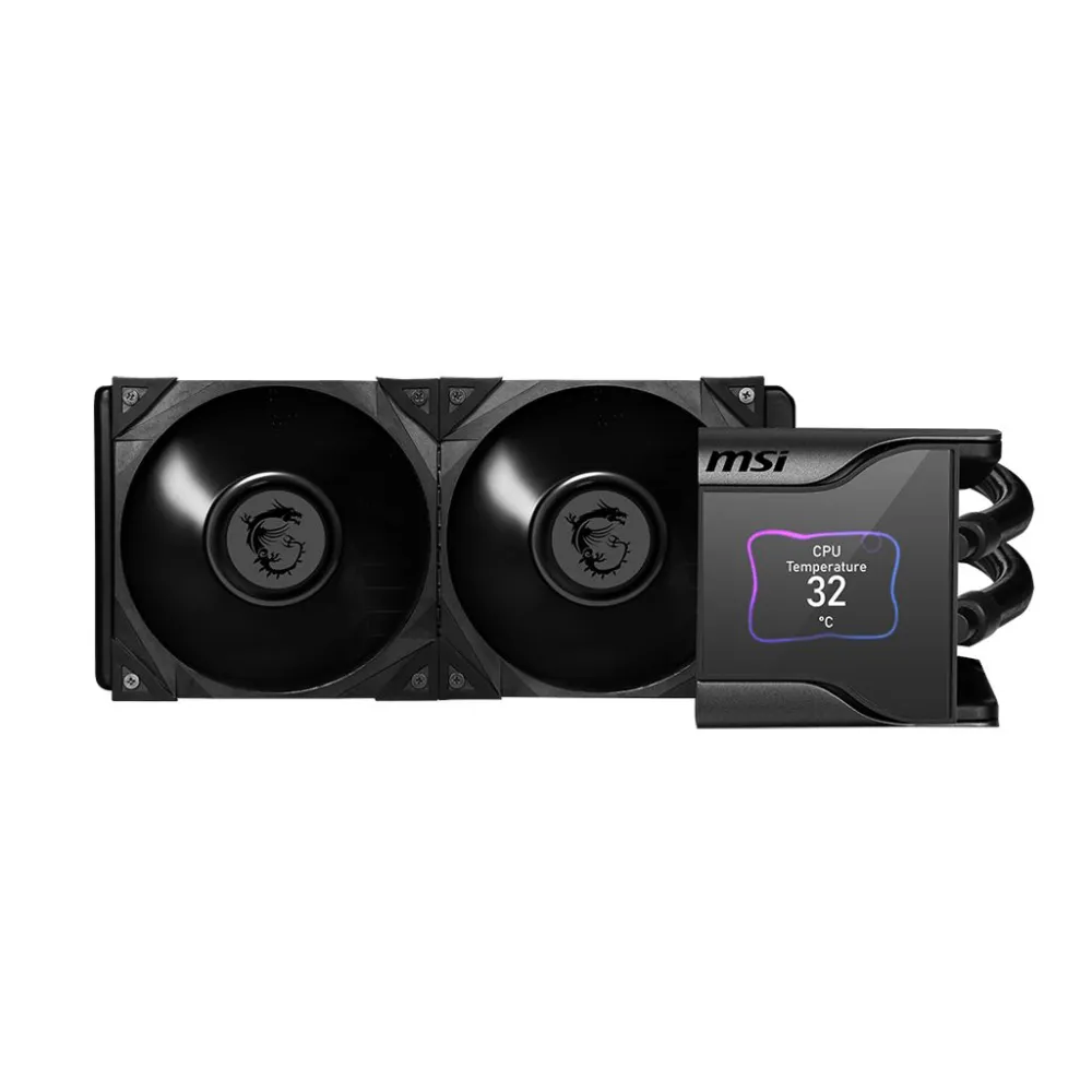 MSI MEG CORELIQUID S280 computer cooling system Procesor All-in-one liquid cooler Negru Msi - 1