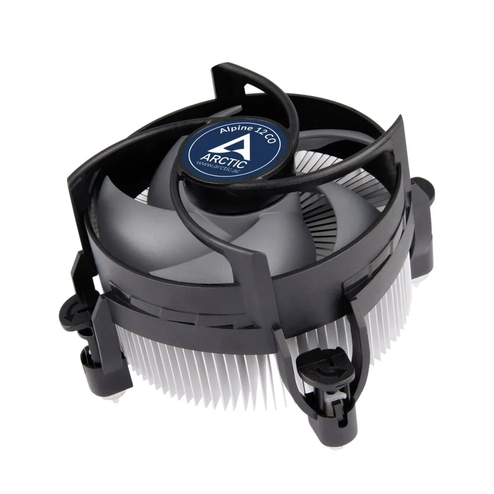 ARCTIC Alpine 12 CO Procesor Ventilator 9,2 cm Negru, Argint Arctic - 1