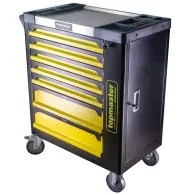 Dulap scule 7 sertare echipat cu 182 piese 550 kg TMP Altii - 1