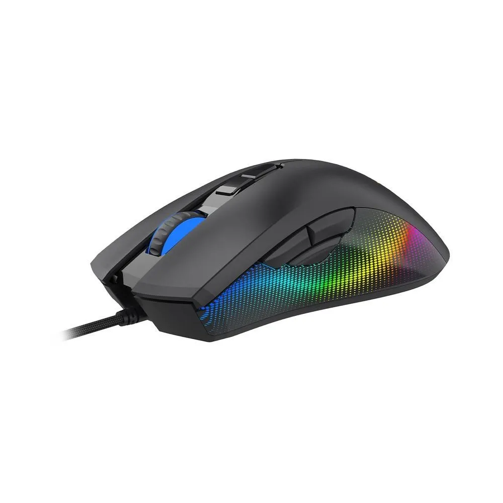 Mouse aqirys phoenix cu fir 8 butoane interfata usb 2.0 Aqirys - 1