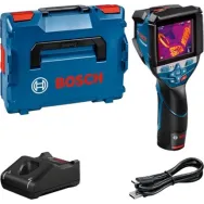 Bosch GTC 600 C Camera termica digitala cu 1 acumulator Li-Ion 2Ah + Incarcator rapid de 4Ah GAL12V-40 + L-Boxx Bosch - 1