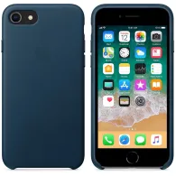 Apple iphone 8/7 leather case - cosmos blue   (seasonal autumn2017) mqhf2zm/a Apple - 1