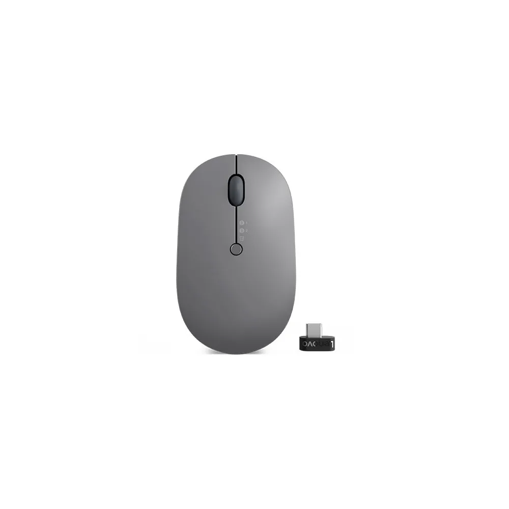 Lenovo Go Wireless Multi Device mouse-uri Ambidextru RF Wireless+Bluetooth+USB Type-A Optice 2400 DPI Lenovo - 1