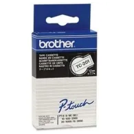 Brother TC-201 benzi pentru etichete Negru pe alb Brother - 1
