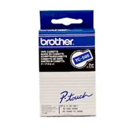 Brother TC-595 benzi pentru etichete Alb pe albastru Brother - 1