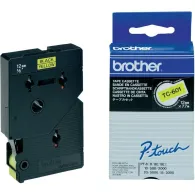 Brother TC-601 benzi pentru etichete Negru pe galben Brother - 1