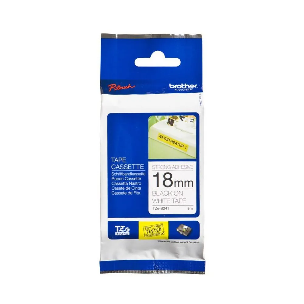 Ribbon - Banda laminata Brother TZeS241 Brother - 1