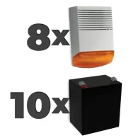 Kit bax 8  x sirena exterior bs-os359 si 10 x Other - 1