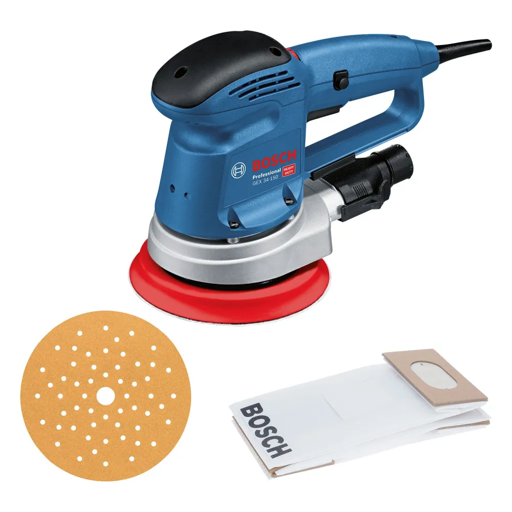 Bosch GEX 34-150 Slefuitor cu excentric 340 W 150 mm Bosch - 1